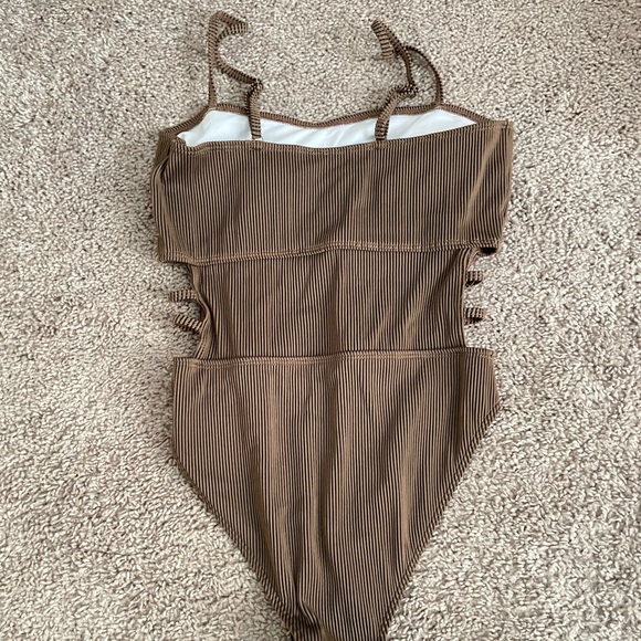 Other - Brown ripped bathing suit